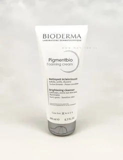 فوم کرم شوینده ضدلک و روشن کننده Pigmentbio بایودرما 200 میل