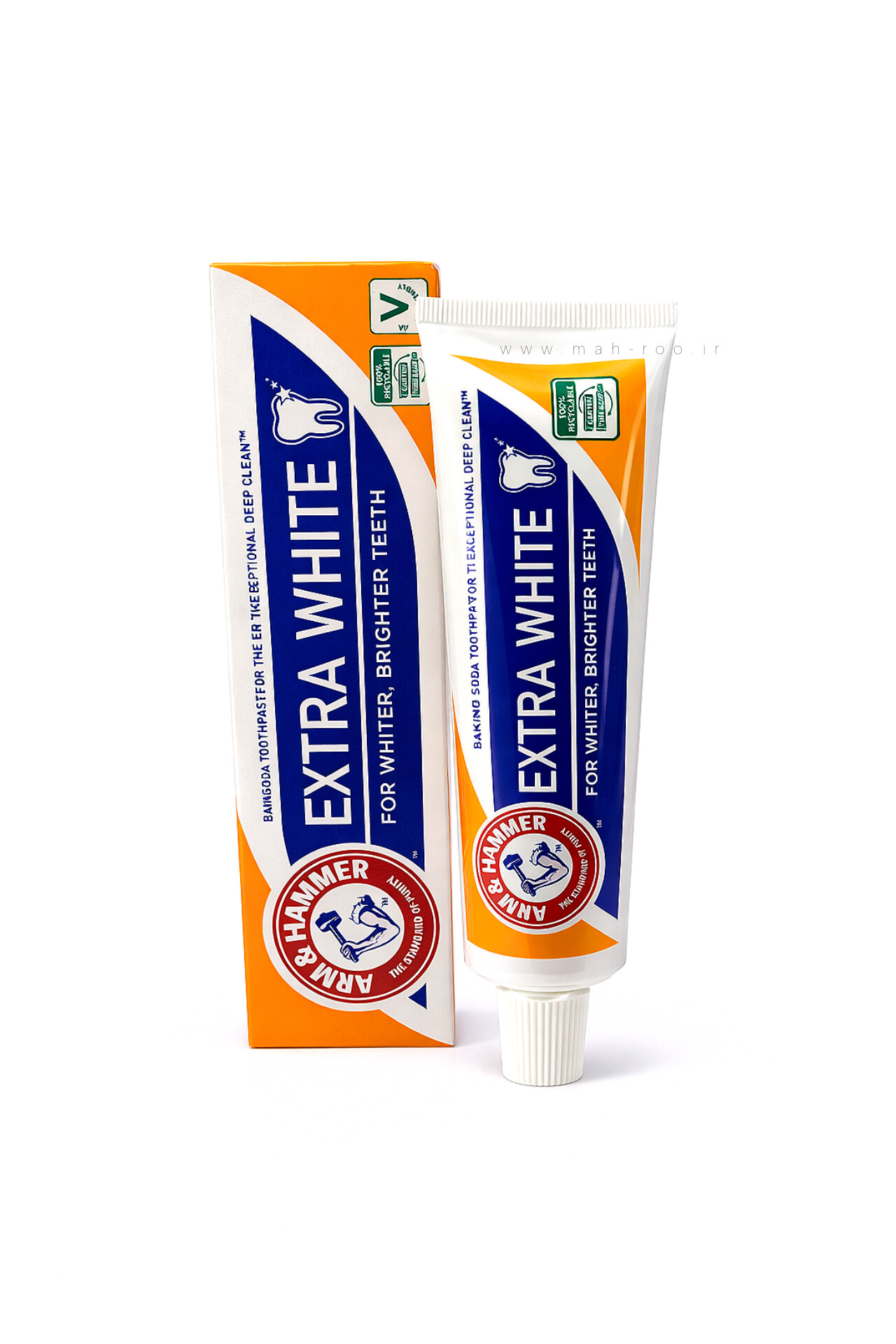 خمیردندان سفید کننده Arm & Hammer