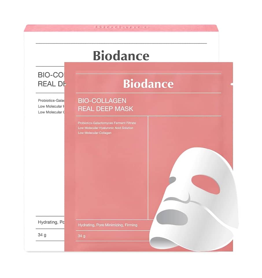 ماسک ورقه ای کلاژن بایودنس