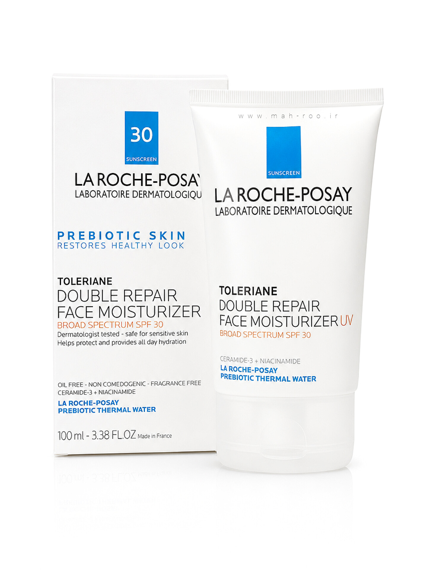 کرم مرطوب کننده روزانه دابل ریپیر تولرین SPF30 لاروش پوزای