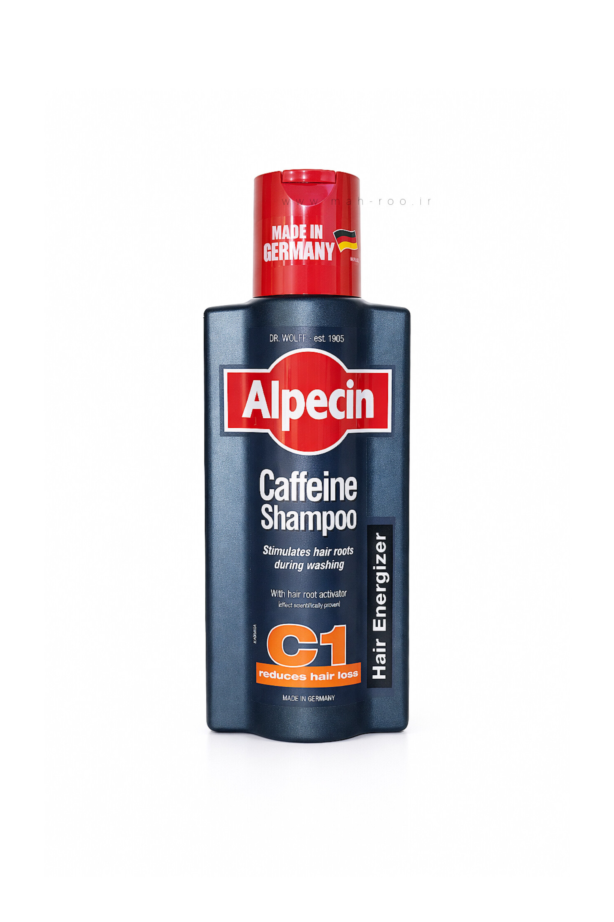 شامپو ضد ریزش کافئین آلپسین C1 حجم 375 میل