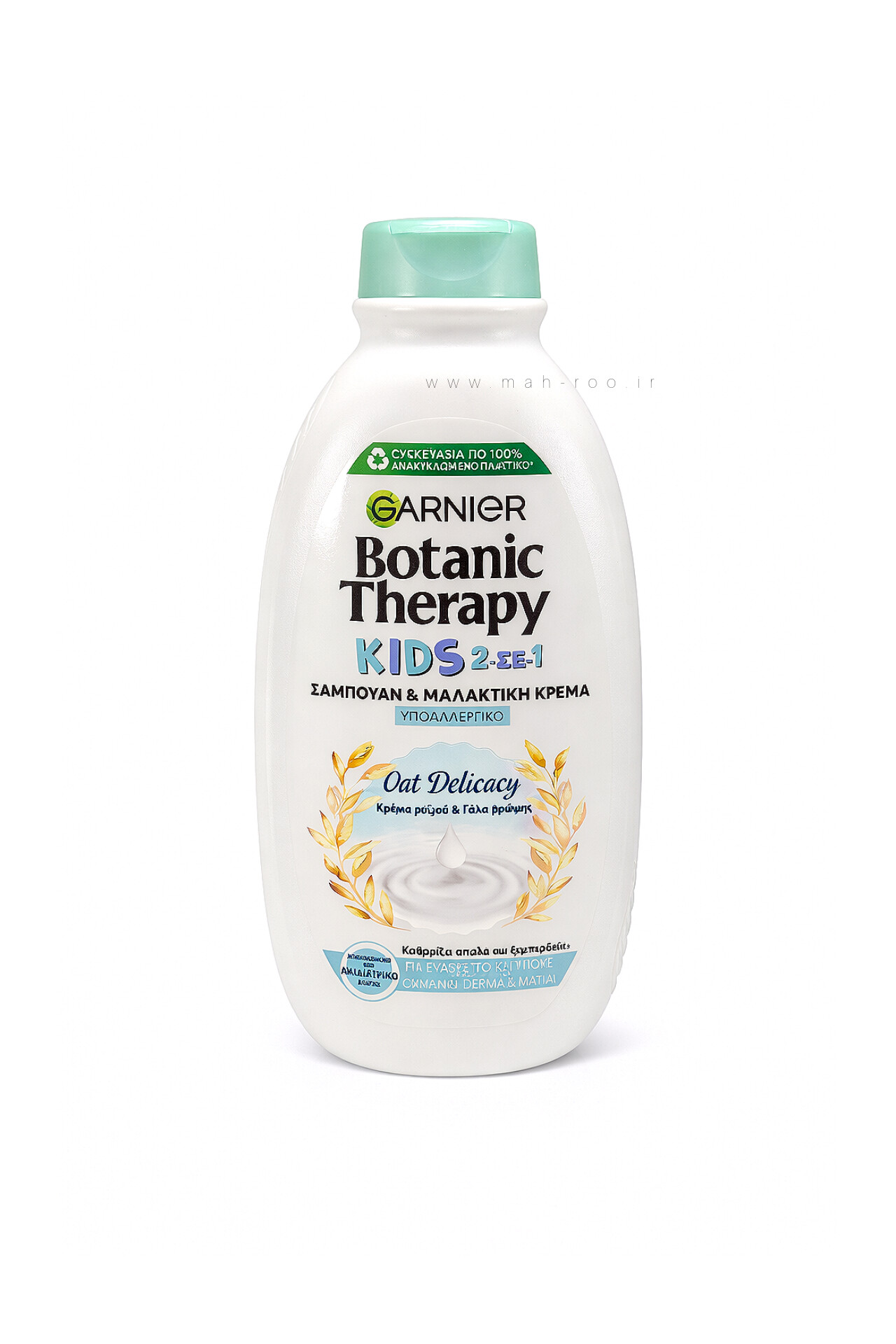شامپو بچه 2 در 1 گارنیه حاوی عصاره جو دو سر گارنیه