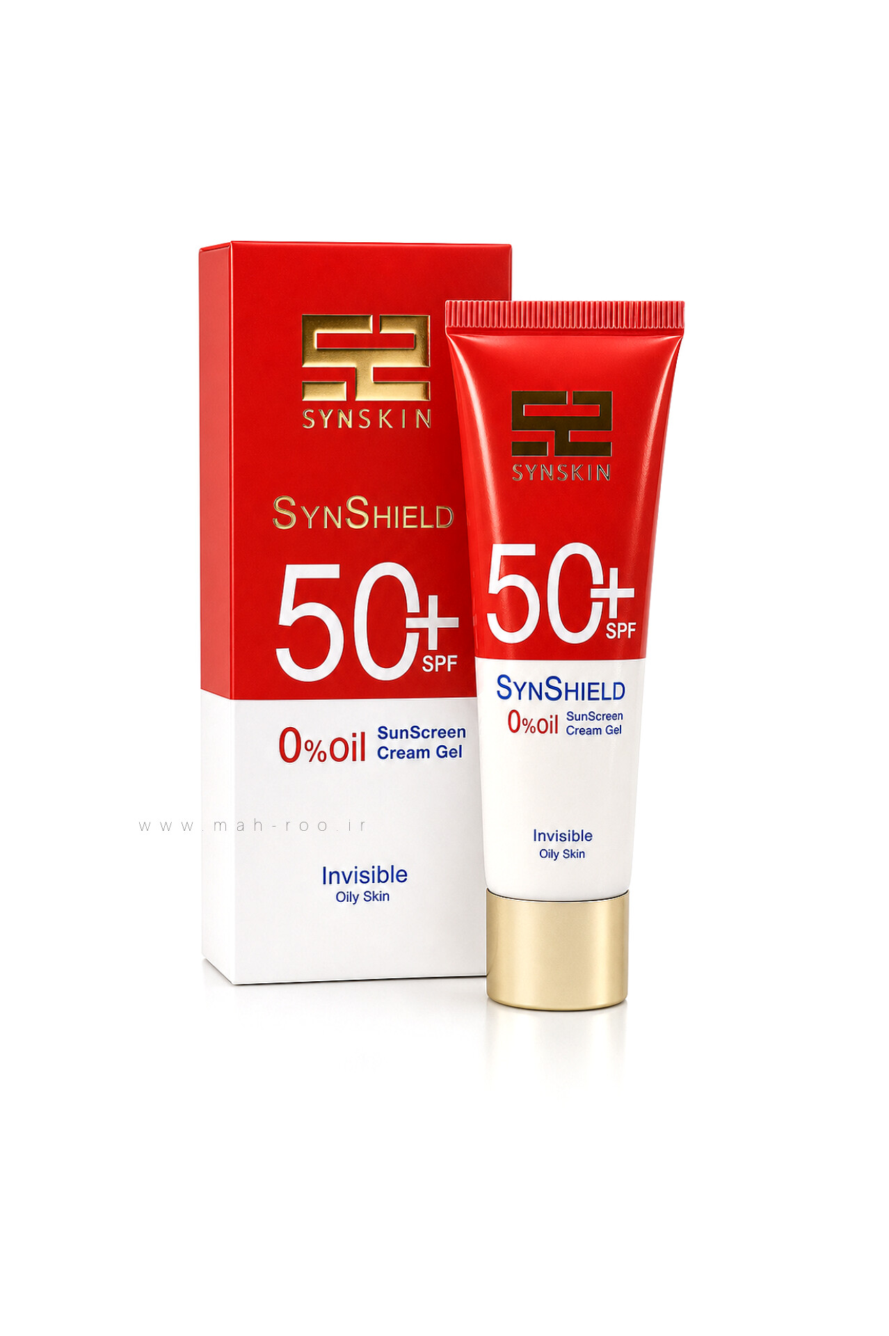 ژل کرم ضد آفتاب بی‌رنگ فاقد چربی ساین شیلد +SPF50 ساین اسکین